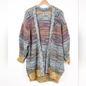 Free People Dreaming Again Cardigan, Mountain Breeze in good condition.